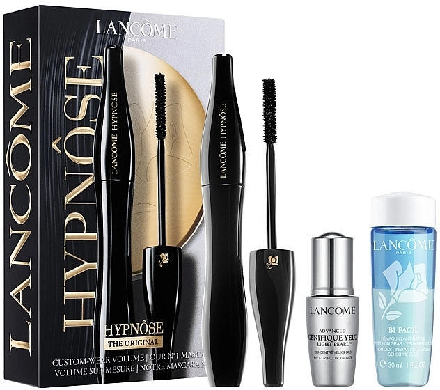 Lancome Hypnose Set (mascara/6.2ml + eye/ser/5ml + makeup/remover/30ml) Набор - фото N1