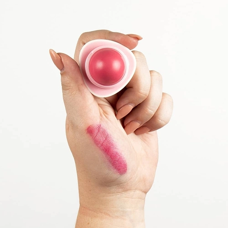 Eos Бальзам для губ Pink Me Up Tinted Shea Lip Balm - фото N7