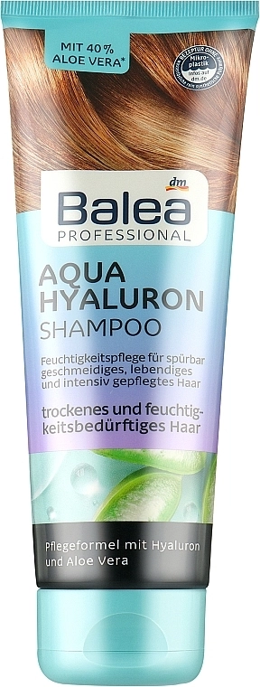 Balea Зволожувальний шампунь для сухого волосся Professional Aqua Hyaluron Shampoo - фото N1