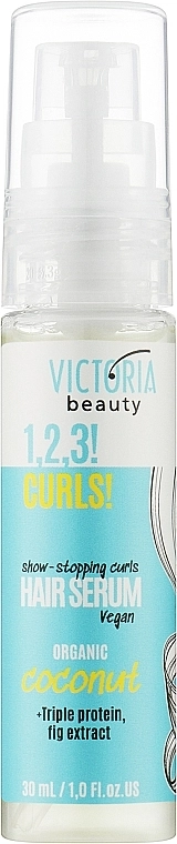 Victoria Beauty Сыворотка для кудрявых волос 1,2,3! Curls! Hair Serum - фото N1