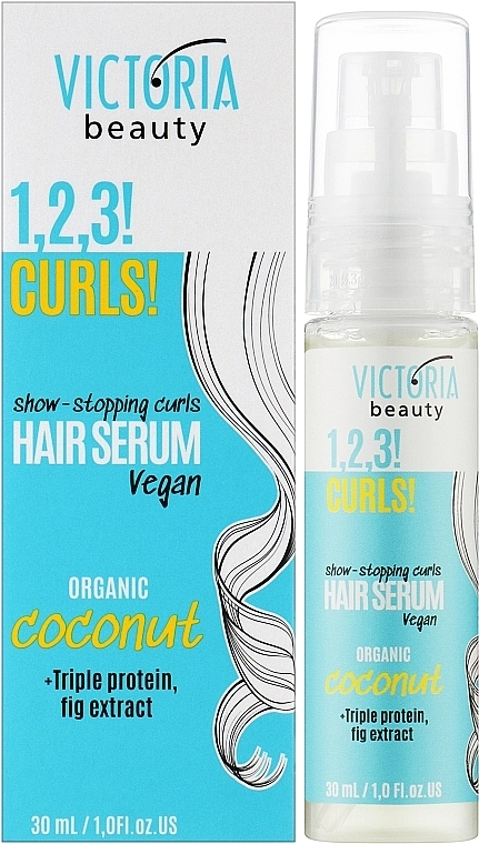 Victoria Beauty Сироватка для кучерявого волосся 1,2,3! Curls! Hair Serum - фото N2