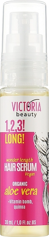 Victoria Beauty Сироватка для довгого волосся 1,2,3! Long! Hair Serum - фото N1