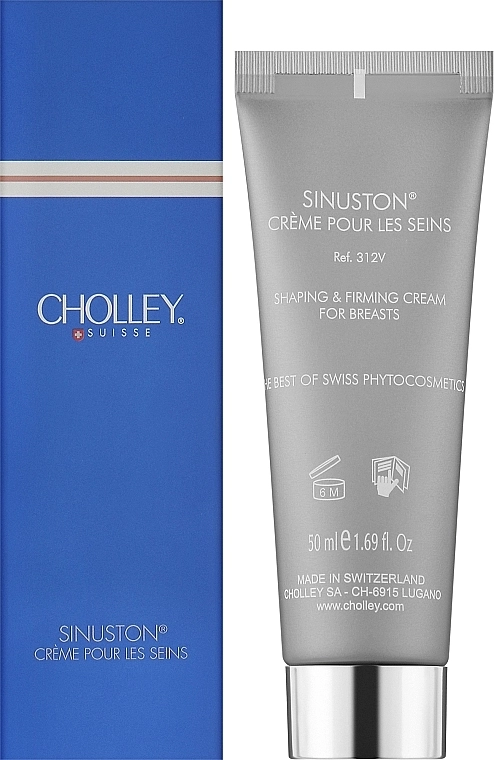Cholley Крем для шкіри грудей, шиї та зони декольте Sinuston Creme Pour Les Seins Suractivee - фото N2
