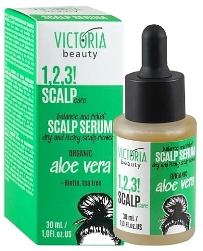 Victoria Beauty Сыворотка для сухой кожи головы 1,2,3! Scalp Care! Serum - фото N1