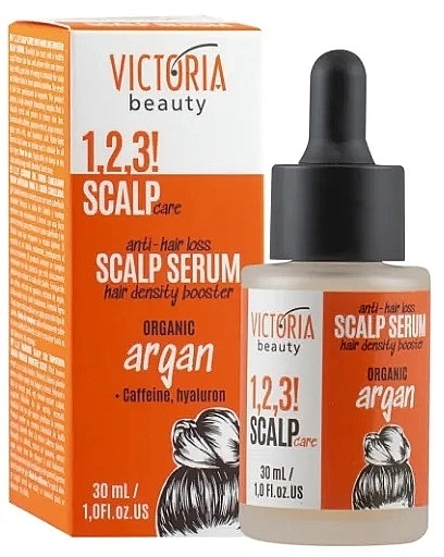 Victoria Beauty Сироватка проти випадіння волосся 1,2,3! Scalp Care! Anti-Hair Loss Serum - фото N1