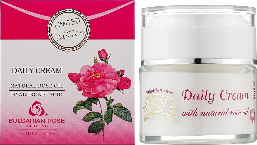 Bulgarian Rose Дневной крем для лица Rose Diva Daily Cream - фото N2