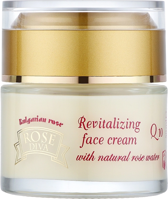 Bulgarian Rose Восстанавливающий крем для лица Rose Diva Q10 Revitalizing Face Cream - фото N1