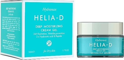 Helia-D Крем-гель для глубокого увлажнения для сухой кожи Hydramax Deep Moisturizing Cream Gel For Dry Skin - фото N1