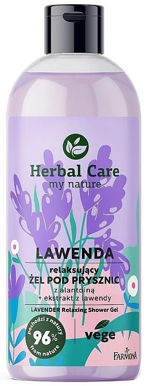 Farmona Розслаблювальний гель для душу з алантоїном Herbal Care Lavender - фото N1