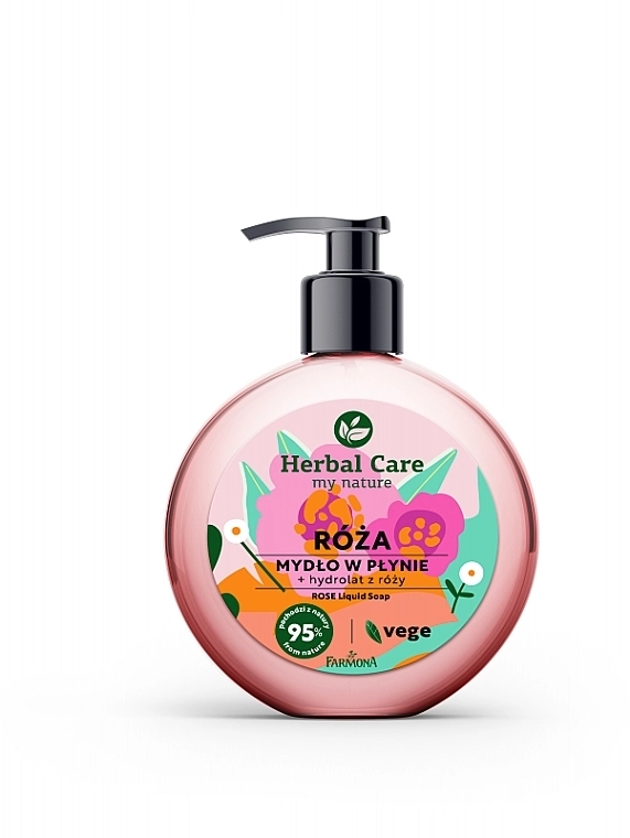 Farmona Жидкое мыло "Роза" Herbal Care Rose Liquid Soap - фото N1