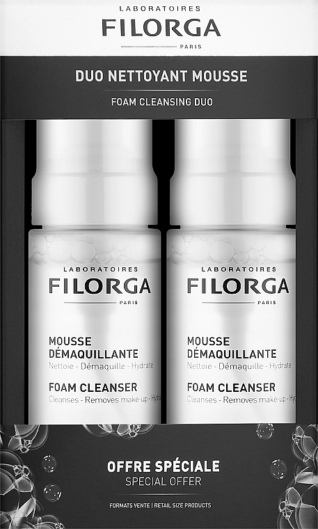 Filorga Набір 3 In 1 Water Cleansing Duo (mousse/2x150ml) - фото N1