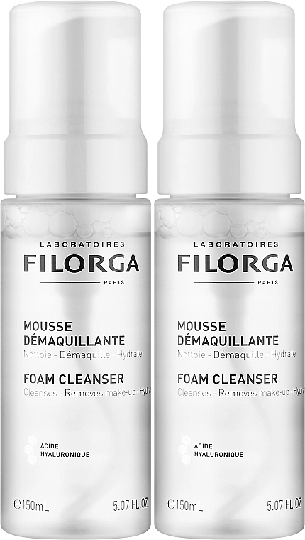 Filorga Набір 3 In 1 Water Cleansing Duo (mousse/2x150ml) - фото N2