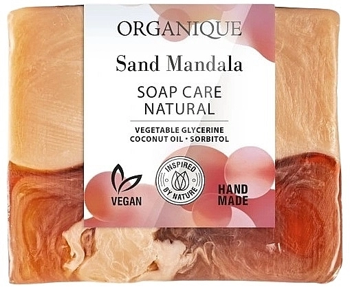 Organique Натуральне живильне мило Soap Care Natural Sand Mandala - фото N1