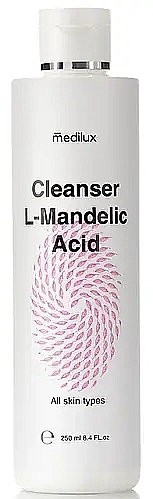 Medilux Очищуючий гель з L-мигдальною кислотою Cleanser L-Mandelic Acid - фото N1