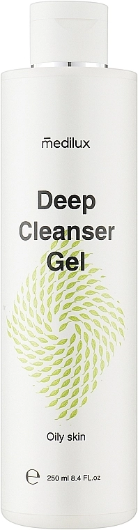 Medilux Очищувальний гель для жирної шкіри Deep Cleanser Gel - фото N1