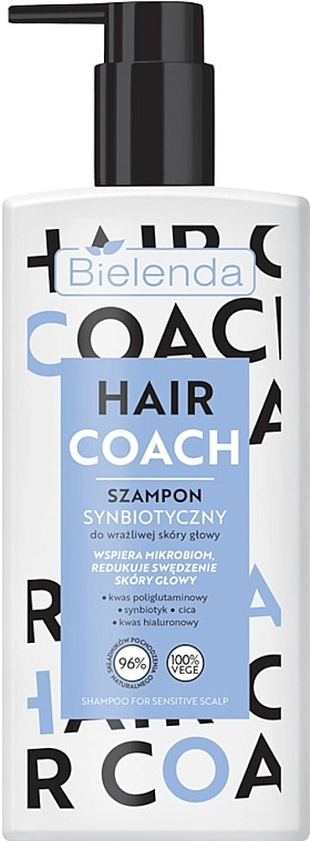 Bielenda Шампунь для чутливої шкіри голови Hair Coach - фото N1