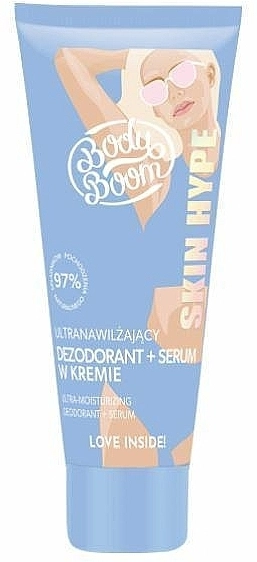 BodyBoom Зволожувальний дезодорант-сироватка Skin Hype Ultra-Moisturizing Deodorant + Serum - фото N1