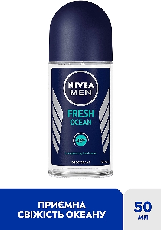 Nivea Дезодорант "Свіжість океану" MEN Fresh Ocean Deodorant - фото N2