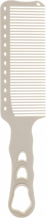 TICO Professional Расческа-гребень, 600017, белая Japan Comb White - фото N1