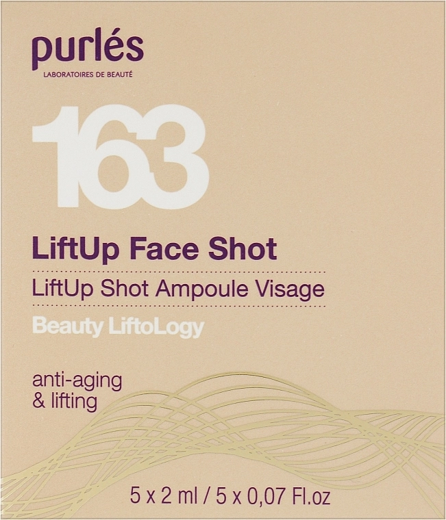 Purles Ампули для обличчя "ЛіфтАп шот" Beauty LiftoLogy 163 LiftUp Face Shot - фото N1