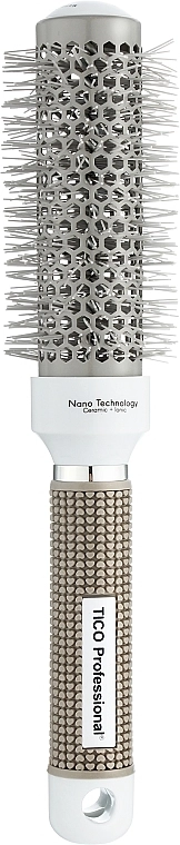TICO Professional Термобраш, 600119, D32 мм, бело-серая - фото N1