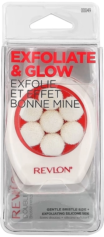 Revlon Двостороння очищувальна щітка Exfoliate & Glow Cleansing Brush - фото N1