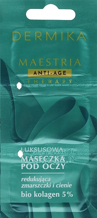 Dermika Маска для области вокруг глаз Maestria Anti-age Therapy - фото N1