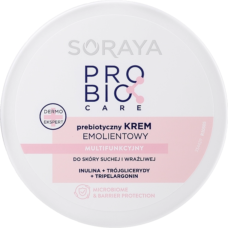 Soraya Пробіотичний крем для сухої та чутливої шкіри Probio Care Emollient Cream - фото N1