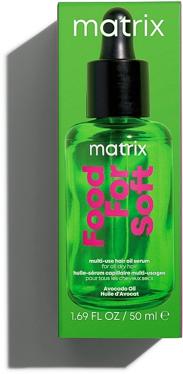 Matrix Мультифункциональное масло-сыворотка Food For Soft Multi-Use Hair Oil Serum - фото N3