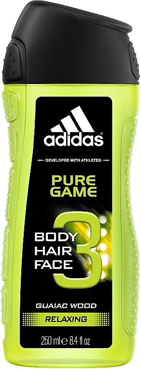 Adidas Pure Game Pure Game Hair & Body Shower Gel - фото N1