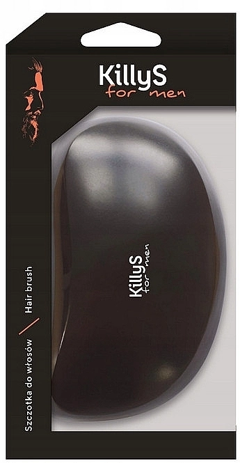 KillyS Гребінець-щітка чоловіча 500990, чорна For Men Hair Brush - фото N3