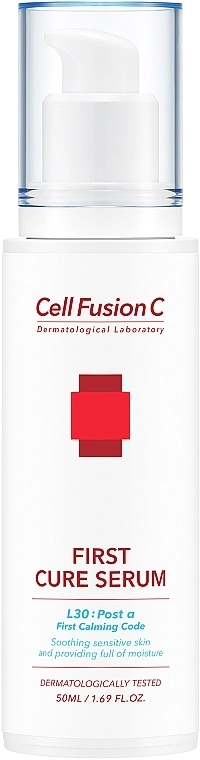 Cell Fusion C Сыворотка для сухой и чувствительной кожи лица First Cure Serum - фото N1