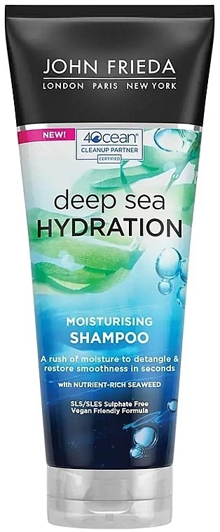 John Frieda Увлажняющий шампунь для волос Deep Sea Hydration Shampoo - фото N1