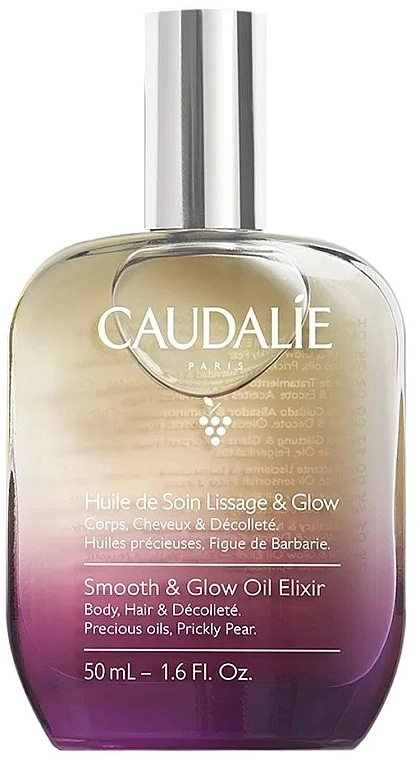 Caudalie Олія для тіла, волосся та зони декольте Smooth & Glow Oil Elixir - фото N1