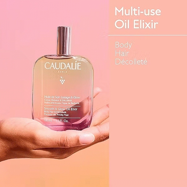 Caudalie Масло для тела, волос и зоны декольте Smooth & Glow Oil Elixir - фото N3