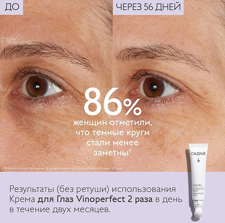 Caudalie Крем для шкіри навколо очей Vinoperfect Brightening Eye Cream - фото N14