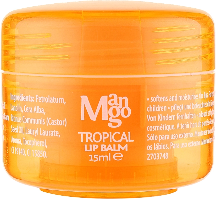 Mades Cosmetics Бальзам Для Губ Body Resort Tropical Mango Lip Balm - фото N1