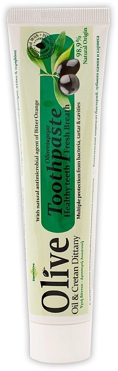 Madis Зубна паста HerbOlive Oil & Cretan Dittany Toothpaste - фото N1