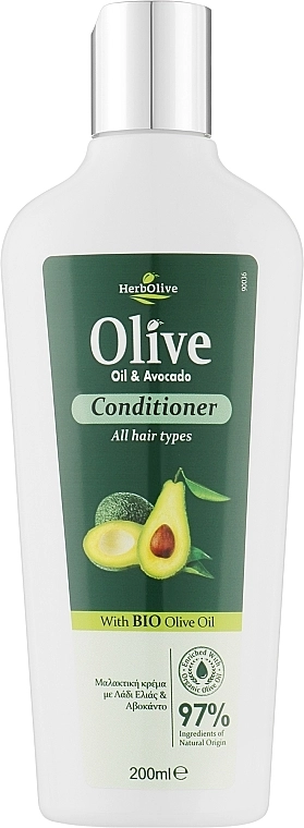 Madis Кондиционер для всех типов волос с маслом авокадо HerbOlive Oil & Avocado Conditioner - фото N1