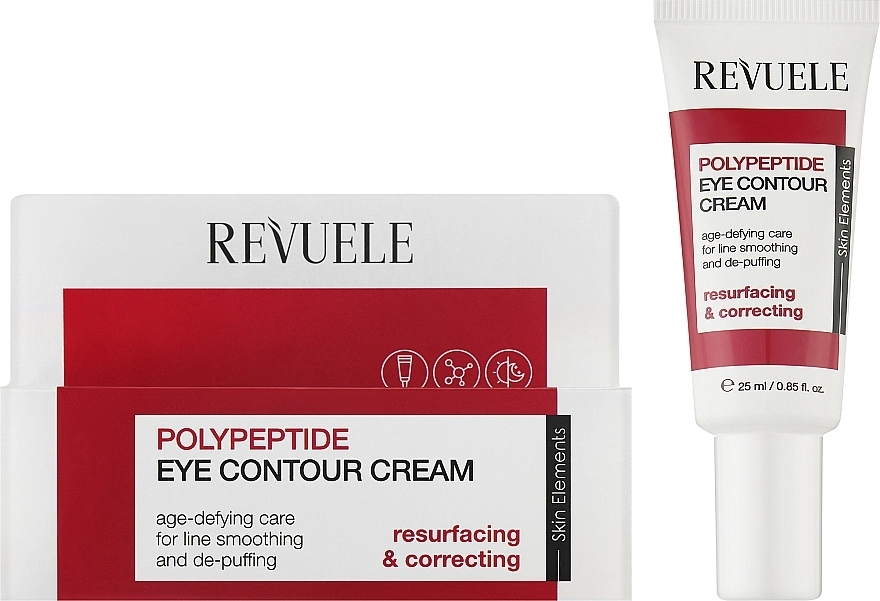 Revuele Крем для шкіри навколо очей з пептидами Polypeptide Anti-Aging Eye Contour Cream - фото N2