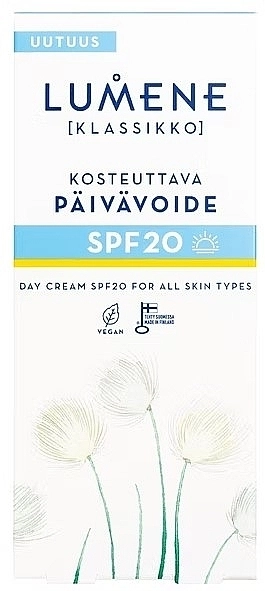 Lumene Зволожувальний денний крем Klassikko Day Cream Spf20 - фото N2