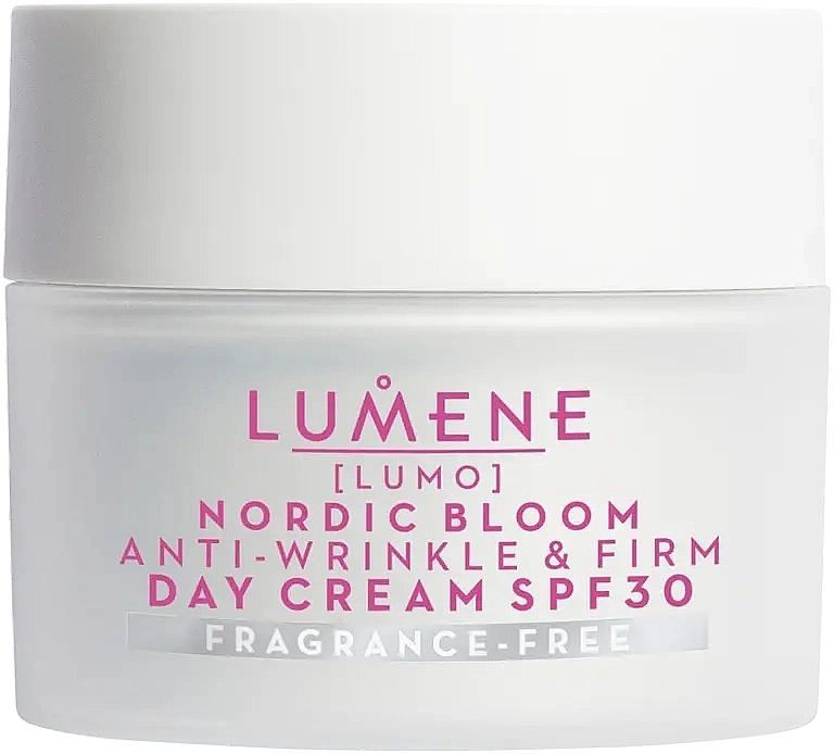 Lumene Зміцнювальний денний крем без запаху SPF30 Nordic Bloom Anti-Wrinkle & Firm Day Cream SPF30 Fragrance-Free - фото N1