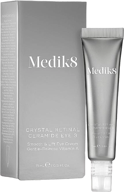 Medik8 Ліфтинг-крем для розгладження шкіри навколо очей Crystal Retinal Ceramide Eye 3 - фото N1