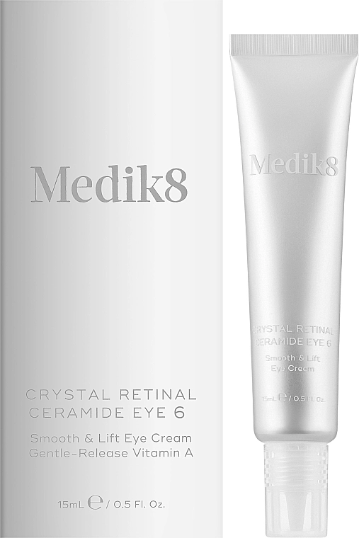 Medik8 Крем для шкіри навколо очей з вітаміном А та керамідами Crystal Retinal Ceramide Eye 6 - фото N2