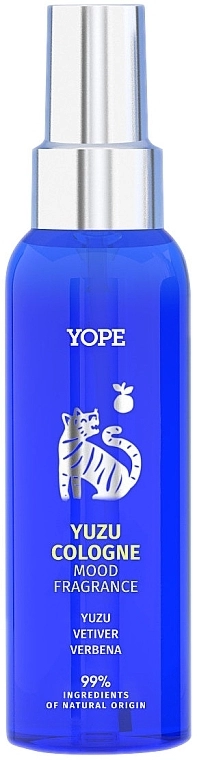 Yope Натуральний спрей для тіла Mood Fragrance Yuzu Cologne - фото N1
