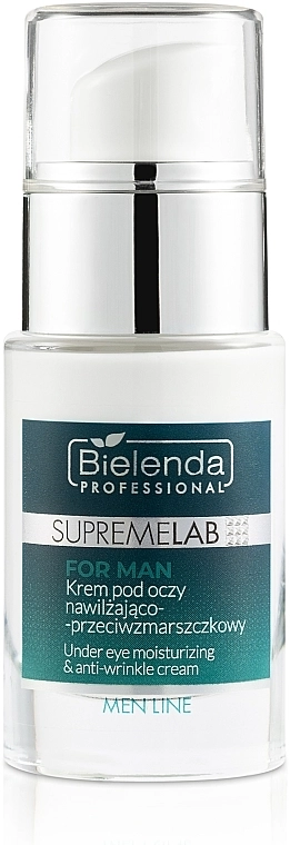 Bielenda Professional Увлажняющий крем для кожи вокруг глаз против морщин SupremeLab For Man - фото N2