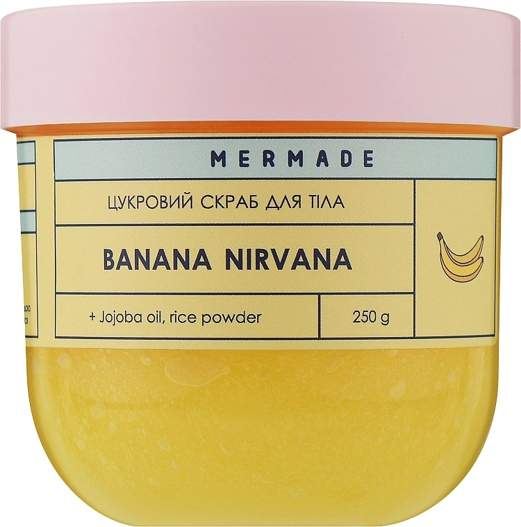 Mermade Цукровий скраб для тіла Banana Nirvana - фото N1