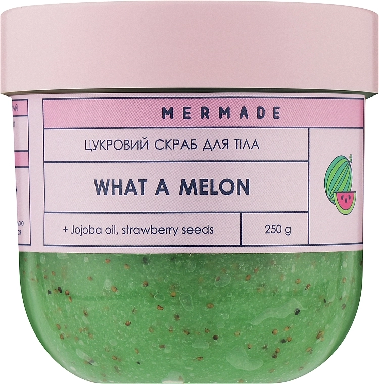 Mermade Цукровий скраб для тіла What A Melon - фото N1
