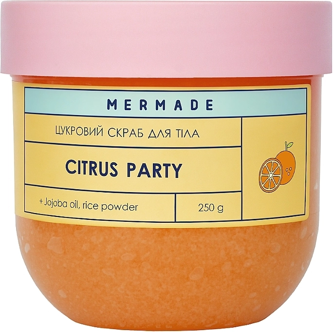 Mermade Цукровий скраб для тіла Citrus Party - фото N1