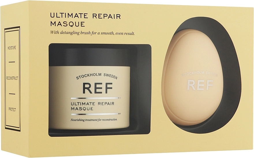 REF Набір Ultimate Repair Maque (h/mask/250ml + h/brush/1pcs) - фото N1